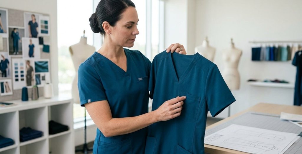 cherokee allura scrubs