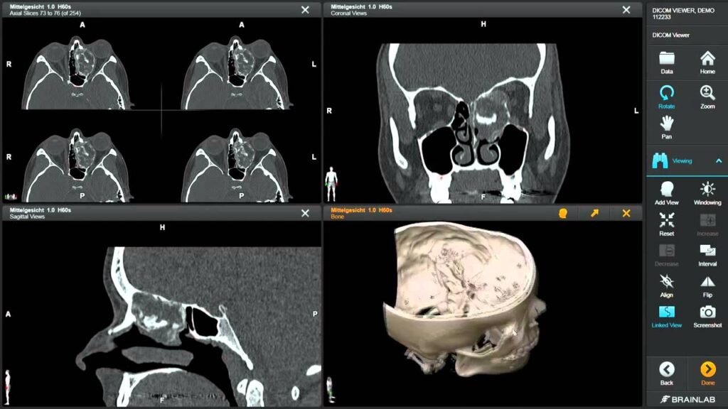 DICOM medical image viewer