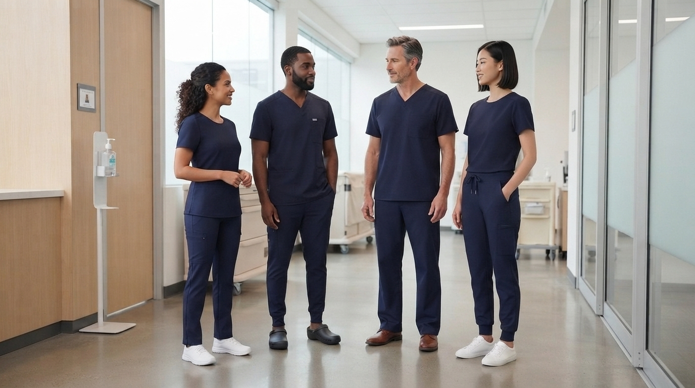 Scrub Fit Guide: Petite, Regular, Tall, Jogger and Straight-Leg Styles
