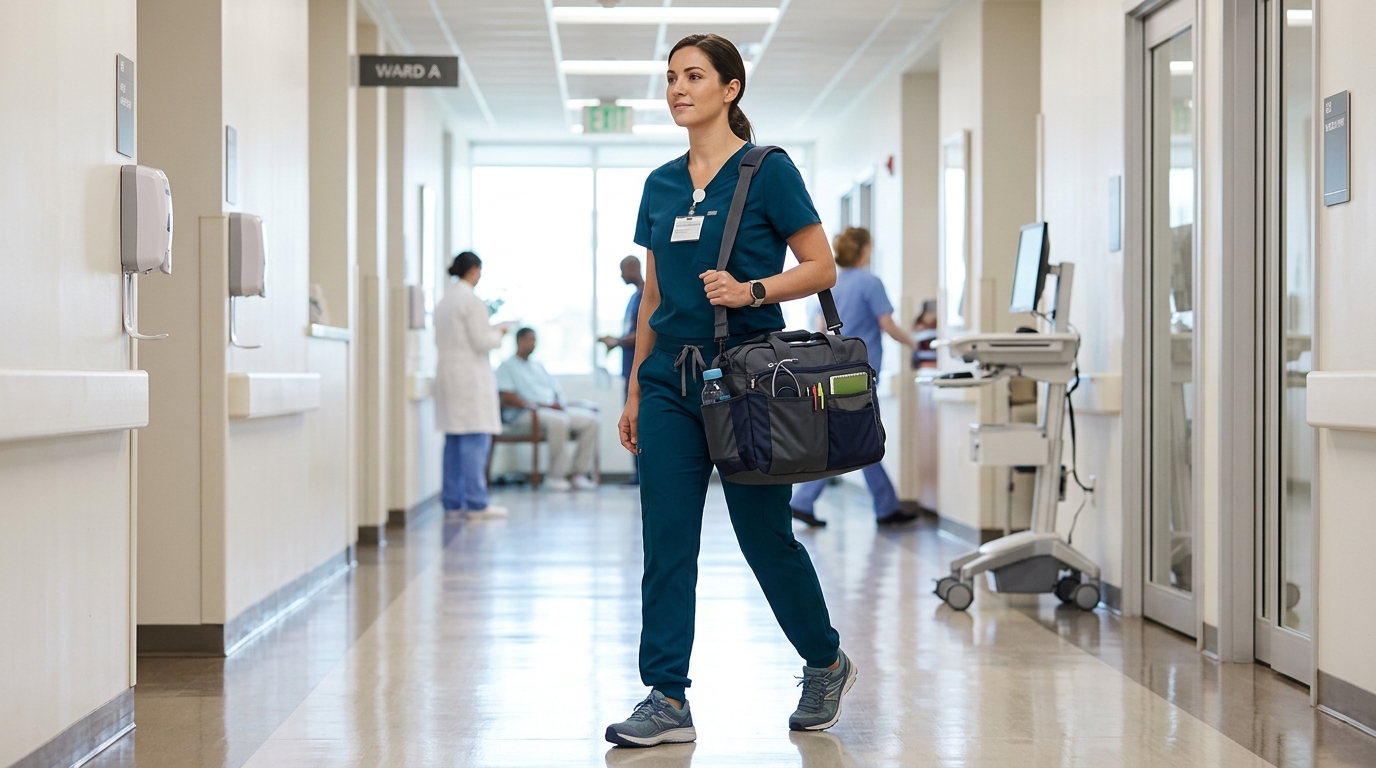 Scrub Bags for Nurses: What to Carry Between Shifts, Clinics, and Classes